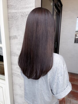 セットアップ 岡山北長瀬店(SET-UP) ワンカールストレート/ワイドバング/小顔/愛されヘア/ベージュ