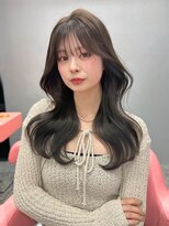 ボタン シブヤ(VOTAN SHIBUYA)&nbsp;韓国ヘア/顔まわりカット/くびれヘア/前髪あり/