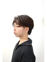 ベンケイ(HAIR AVENUE benkei)&nbsp;ナチュラルセンターパートフェザーパーマ