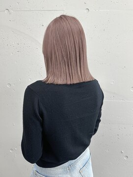 シーク 天神(SEEK) 松尾菫菜/ラベンダーグレージュ/ハイトーン/ブリーチ