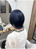 ウルフ×ネイビーブルー
