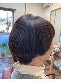 くびれショート×グレーカラー