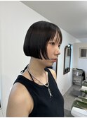 ワンレングスボブ