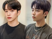 ダウンパーマ【メンズ/スパイラルパーマ/カルマパーマ/ツイストスパイラルパーマ/シャドウパーマ】韓国ヘア