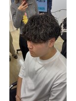 ケンジ 平塚 アネッタ(KENJE annetta)&nbsp;メンズ　メンズパーマ　フェザーパーマ　波巻パーマ　特殊パーマ