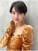 20代・30代_ナチュラル_ハンサムショート