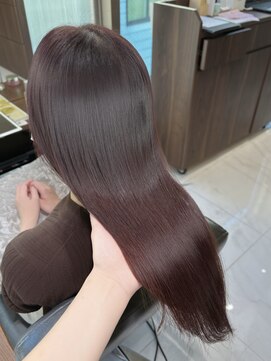 フォルテロゼ 横浜(FORTE rose) 暖色かわいいほんのりピンクブラウン