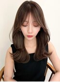 ハイライトバレイヤージュダブルカラーケアブリーチ20代30代