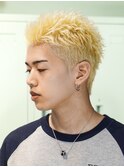 スペインカール/フェザーパーマ/メンズパーマ/テーパーフェード