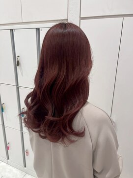 キャパ(CAPA) カシスボルドー×韓国ロング(茅ヶ崎/20代/韓国ヘア)