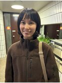 大人ボブ 春のイメチェンに!