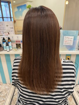 ソラ(SORA) 朝ラク縮毛矯正♪湿気に負けないストレートヘア橋本SORA