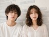 【大学生以下 男女OK　学割U24】　カット＋パーマ ￥14850 ⇒￥11000