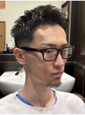 フェード×スパイキーショート