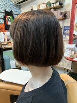 美容室ひろ カット+ケアカラー+髪質改善TR