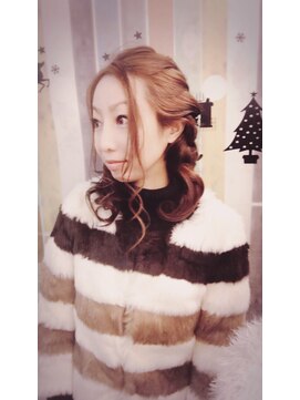 ボア トウキョウ(Voix Tokyo) 大人 両サイド編み込み ツインテール