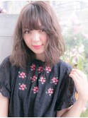 透明感たっぷりのベージュでふわっと感UP！relian