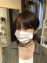 ワンバイワンクラッカ(one by one CLACCA)&nbsp;レッドブラウン × クールショート