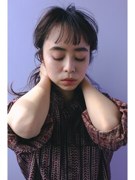 ウォーター 表参道(WATER) 鎖骨ミディアム/シースルー前髪/こなれヘア/南青山/表参道