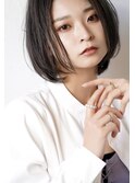 大人可愛いボブ☆ラベンダーグレージュ◎CONTI田中