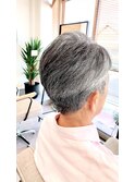 ツーブロックショート