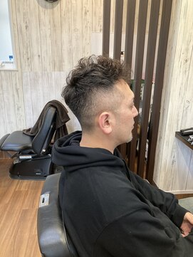 ライズヘアー(RISE HAIR) フェードカット＋パーマ