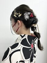 シアー(sheer) 《sheer /氏家》＃ロープ編み＃編み下ろしアレンジ＃卒業式
