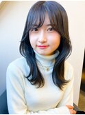 20代30代40代◎大人かわいい韓国ヘア/小顔前髪