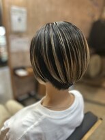 ヘアーインディーズ(HAIR...inD's)&nbsp;ショートボブ×バレイヤージュ