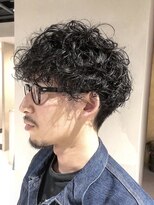 ヘアー アイス ルーチェ(HAIR ICI LUCE) 20代30代メンズスパイラルパーマワイルドオシャレアッシュ/井上