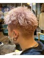 ヘアーデザイン ディードット(Hair design D.)&nbsp;夏にオススメ◎ショートスタイル×ハイトーンカラー