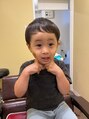 ソーゾー(SOO ZOO) スクールカットもやっています！可愛い甥っ子です☆