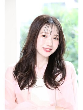 アエレ(Aere) 【Aere池袋】シースルーバング×ロング×ラフウェーブ☆小林