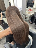 ボタン ハカタ(VOTAN hakata)&nbsp;ベージュカラー／博多美容室／艶カラー/透明感カラー