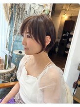 ロッティー(Rottie)&nbsp;丸みショート/大人可愛い/30代40代50代/耳かけショート
