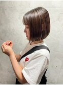 丸っと収まるさらツヤボブ