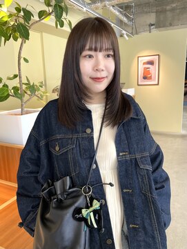 ロジェ(loje) 【loje】顔まわりレイヤー/こなれミディ/イメチェン