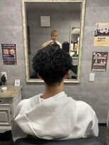ミオ(Mio) 滋賀/南草津/メンズ美容室/波巻きツイストスパイラルパーマ