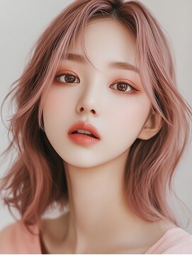 フレイムス ヘアアンドリラックス 大宮東口店(Frames) ペールピンク