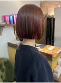 切りっぱなしボブ