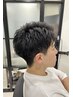 【メンズ限定・指名不可】カット＋ケアカラー＋リンケージTR or ヘッドスパ