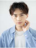 20代30代ツイストスパイラルパーマクロップメンズショートG上尾