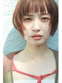 ＊ぱっつん前髪×ショートヘア＊