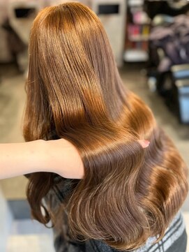 エス(Ess) 美髪/ワイドバング/ホワイトブロンド[髪質改善/ヘアセット/大宮]