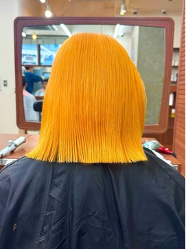 スタニング 渋谷(STUNNING.) レイヤー/ボブ/ケアブリーチ/ダブルカラー/ハイトーン【修】