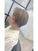 ショートカット　白髪ぼかし　髪質改善ＴＲ