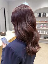 ティエラ 原宿 表参道(Tierra) 【関日葉里】ブリーチなしのダブルカラーで"チェリーピンク”