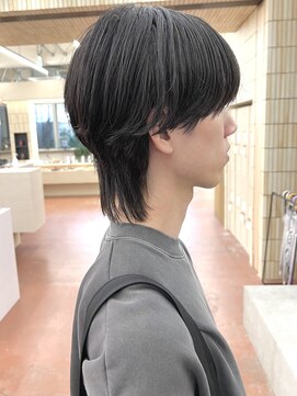 パークレーン アイス イヴェン(park lane ICI yeven) メンズカットシースルーマッシュハイライトスパイキーショート