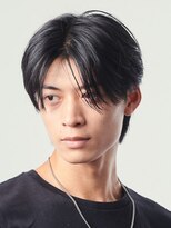 エルマーク 茨木(L-MARK) センターパートニュアンスパーマ韓国カルマパーマコンマヘア