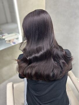 アヴァンス 西田辺(AVANCE.) ラベンダーグレージュ/艶カラー/髪質改善【西田辺・阿倍野】